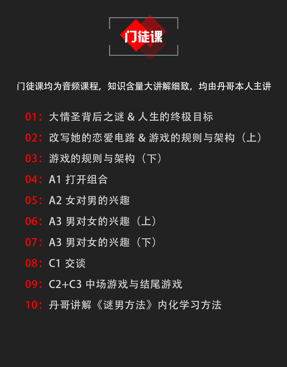 《谜男方法读书会》